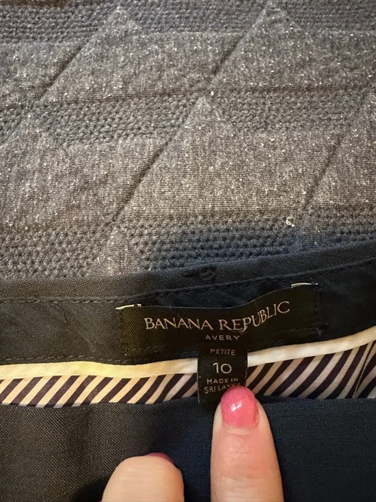 Banana Republic Navy Avery dress pants - Picture 2 of 5